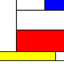 Composition with Red, Yellow and Blue
